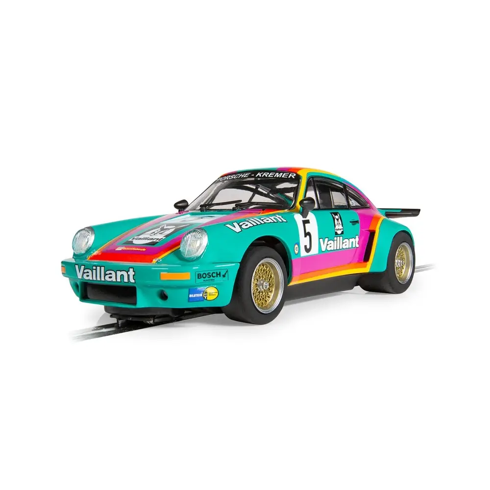 Porsche 911 3.0 RSR - Vaillant - Scalextric C4439 - 1/32 - Analogique