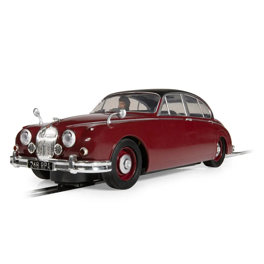 Jaguar MK2 - Inspecteur Morse - SuperSlot H4502 - 1/32 - Analogique