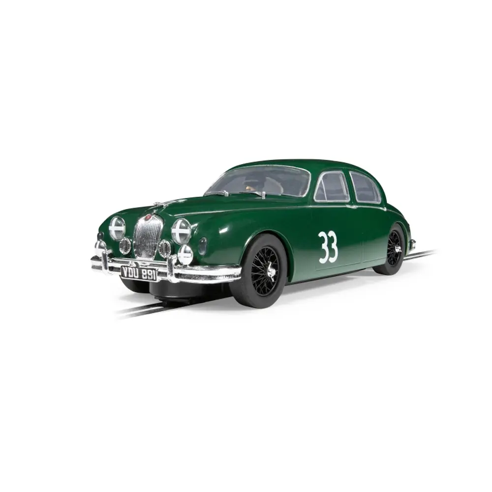 Jaguar MK1 - Mike Hawthorn - Scalextric H4506 Superslot - 1/32 - Analogique