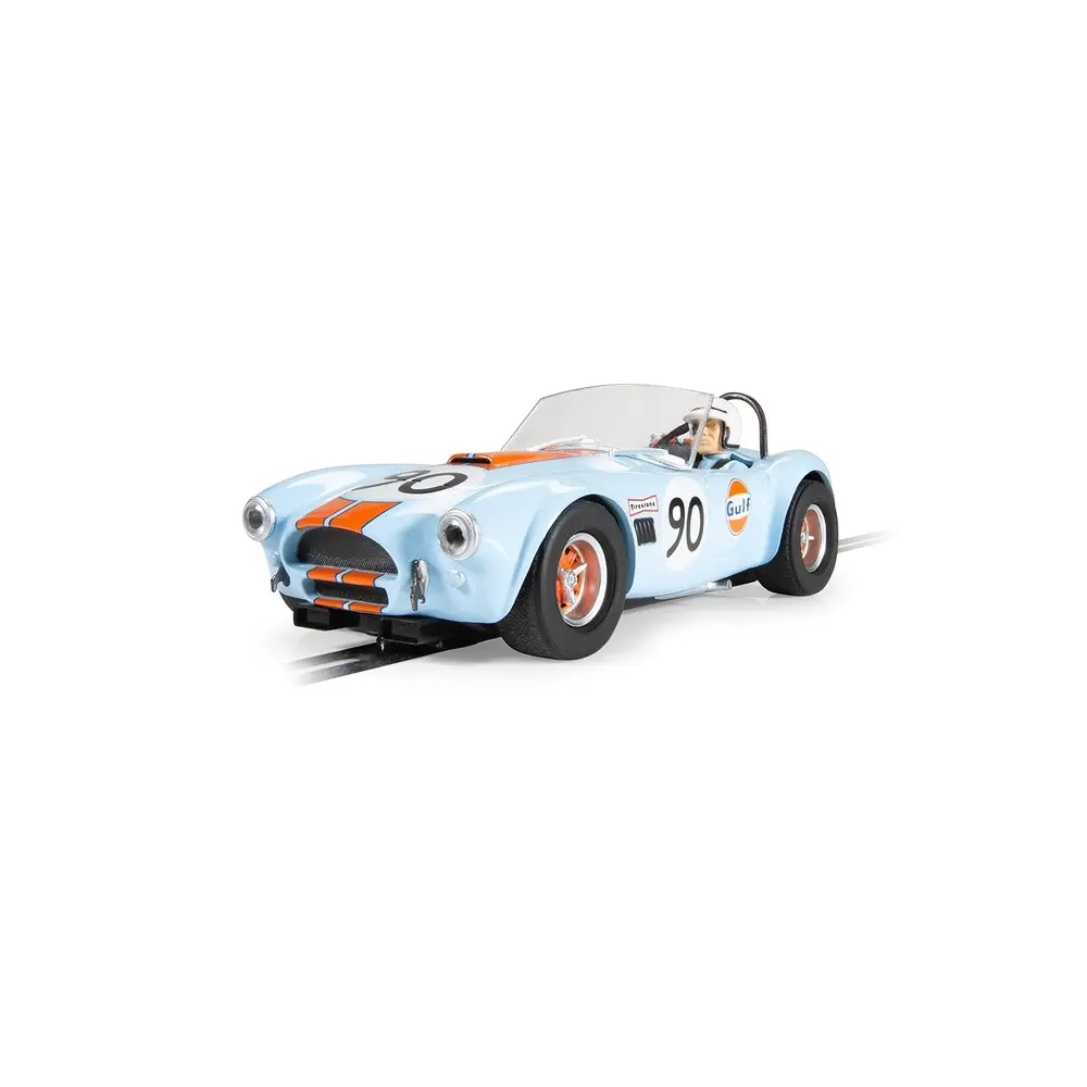 Shelby Cobra Gulf - Scalextric H4509 - 1/32 - Analogique