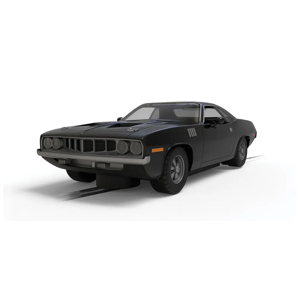 Plymouth Barracuda John Wick - Scalextric C4595 - 1/32 - Analogique