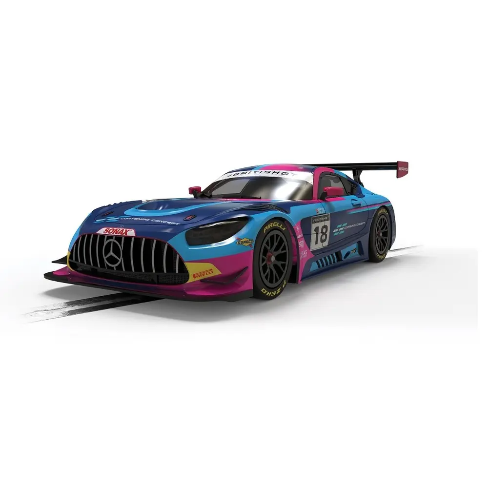 Mercedes AMG GT3 2024 British GT - Scalextric C4623 - 1/32 - Analogique