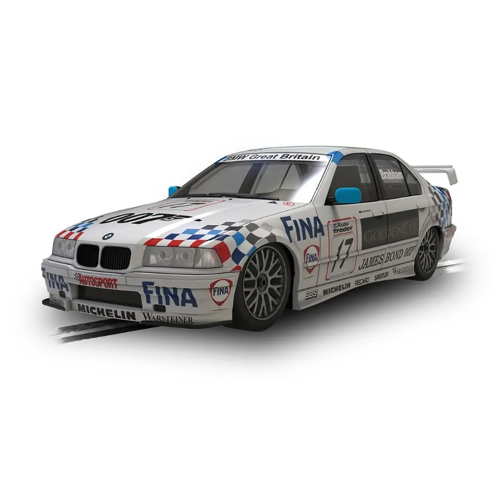 BMW 320i BTCC 1995 David Brabham - Scalextric C4574 - 1/32 - Analogique