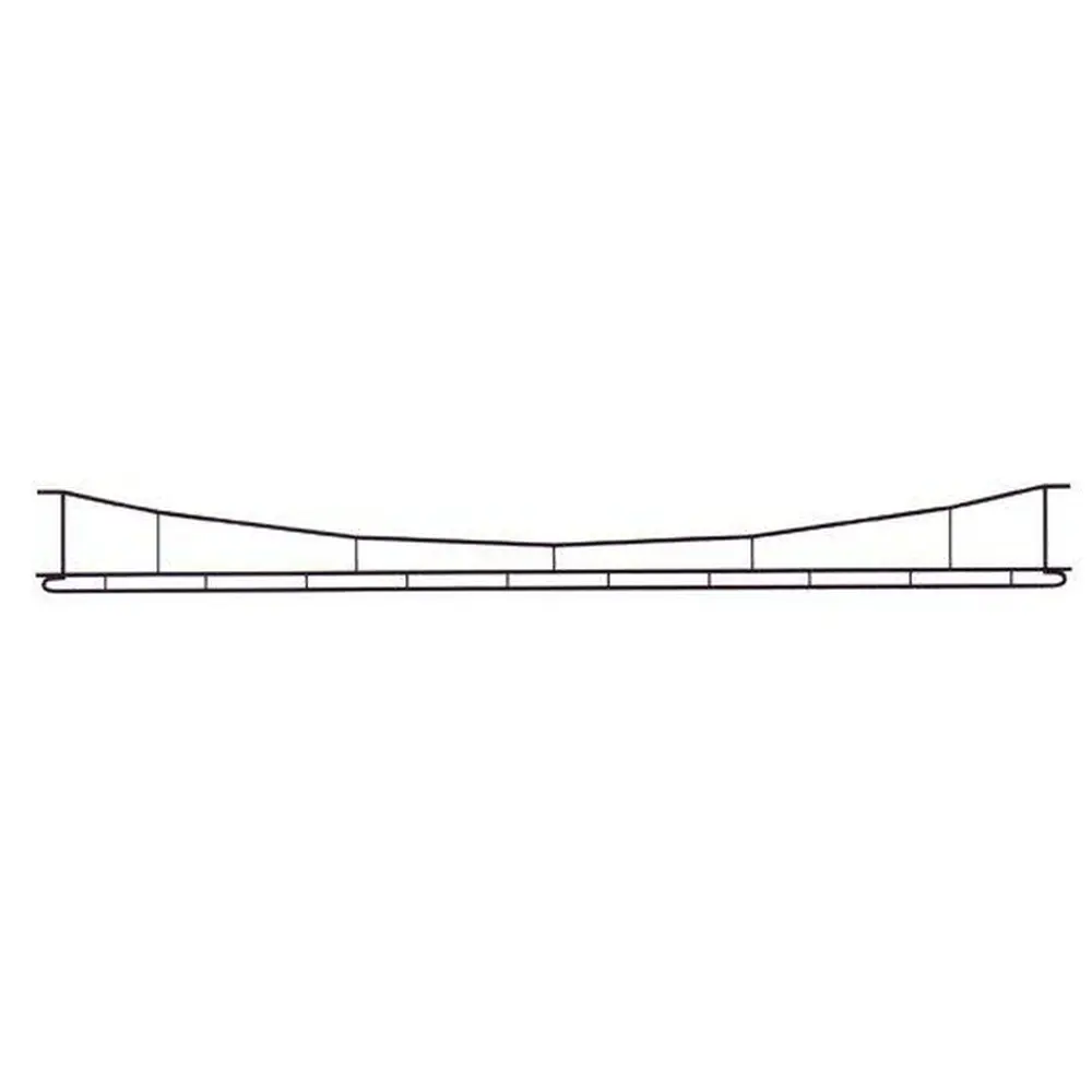 Élément de fil pour caténaire 1.5 kV Sommerfeldt 544 - HO 1/87 - 0.7 x 250 mm