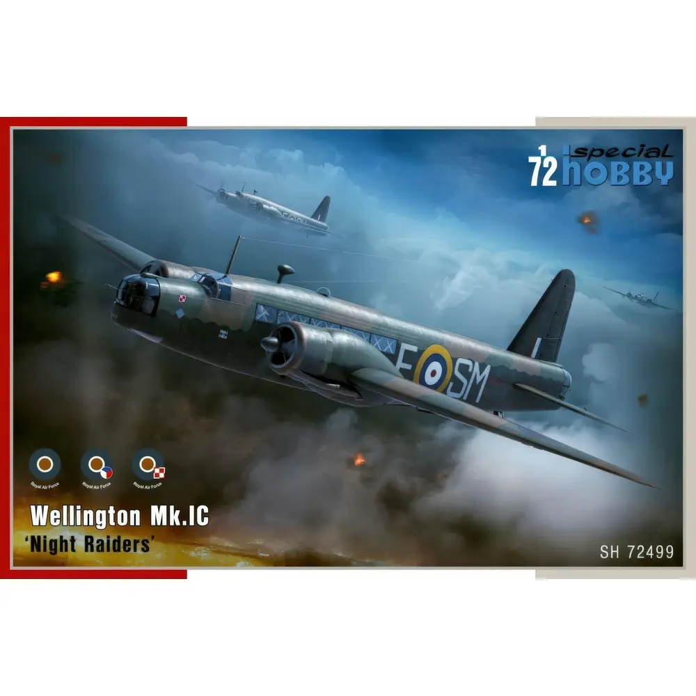 Avion Wellington Mk.IC "Night Raiders" - Special Hobby 100-SH72499 - 1/72