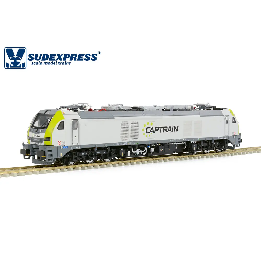 Locomotive diesel-électrique Standler EuroDual CAPTRAIN - Sudexpress S1591011- HO 1/87 - BR - EP VI - 2R - Analogique