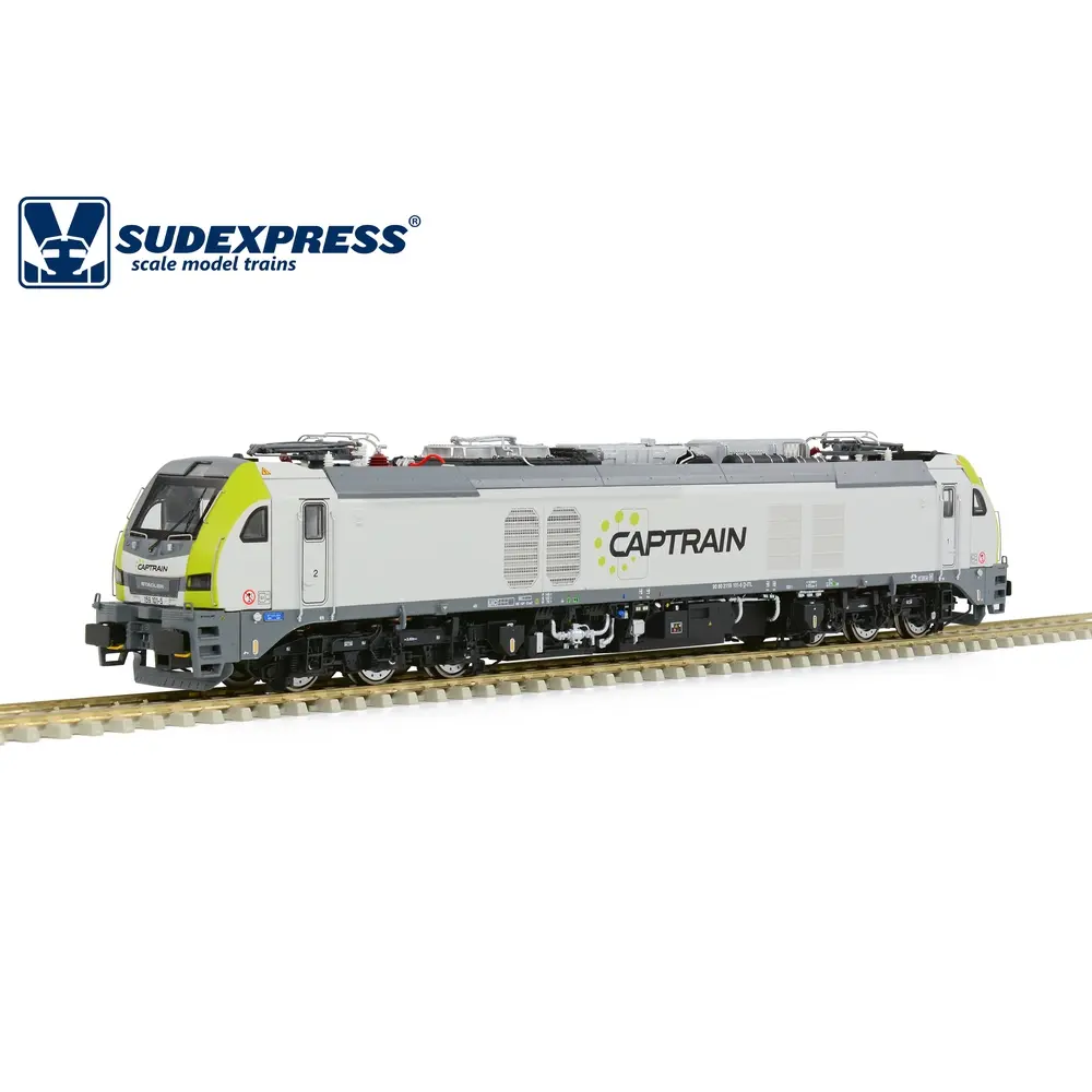 Locomotive diesel-électrique Standler EuroDual CAPTRAIN - Sudexpress S1591010 - HO 1/87 - BR - EP VI - 2R - DCC SON