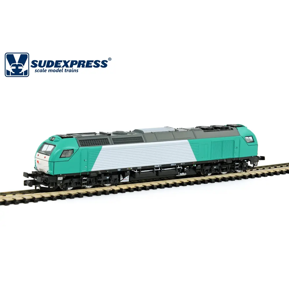 Locomotive diesel-électrique Vossloh Euro4000 - Sudexpress SREM005N - N 1/160 - RENFE - EP VI - 2R - Analogique