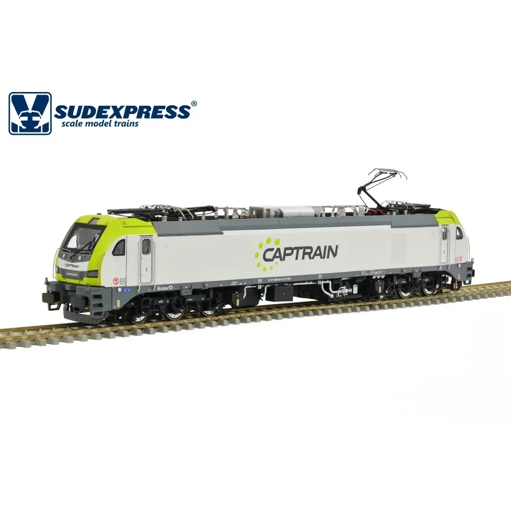 Locomotive électrique Euro6000 6001-8 - Sudexpress S0060011 - HO 1/87 - Captrain - Ep VI - Analogique - 2R