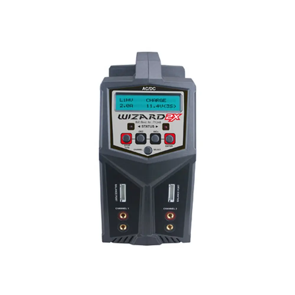 Chargeur / Équilibreur Wizard 2X Microprocesseur - T2M T1248 - AC/DC