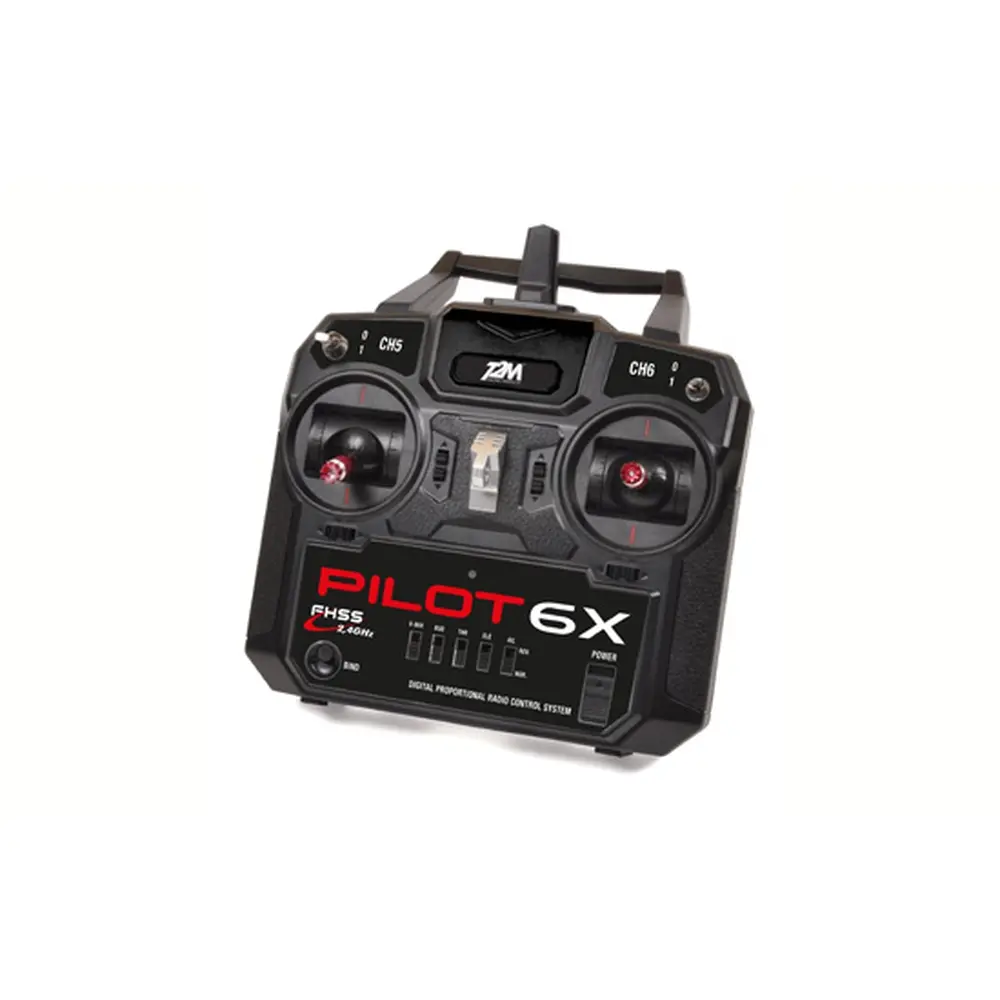 Système Radiocommande Pilot 6X 2.4 Ghz - T2M T3424