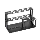 Porte Outils Noir Alu & Métal - T2M T422547 - 195x90x115mm