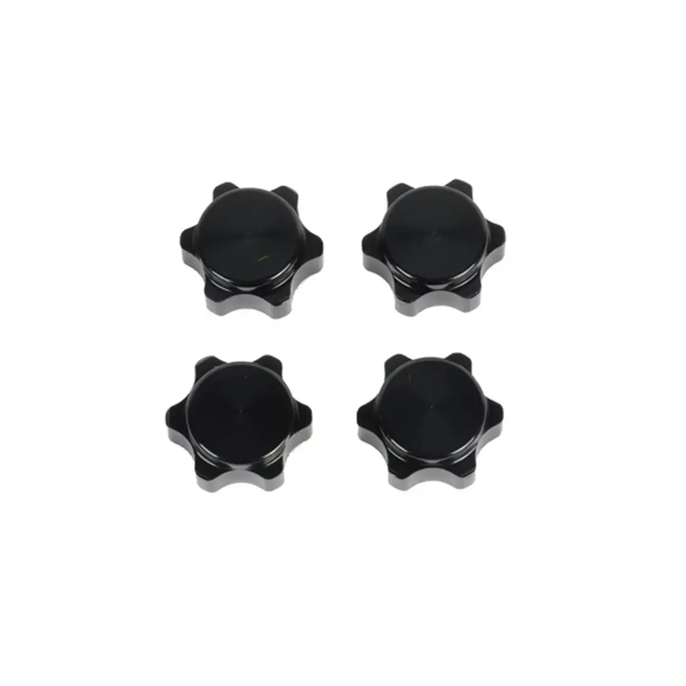 Lot de 4 écrous 17mm - T2M T422574N - Aluminium - 1/8