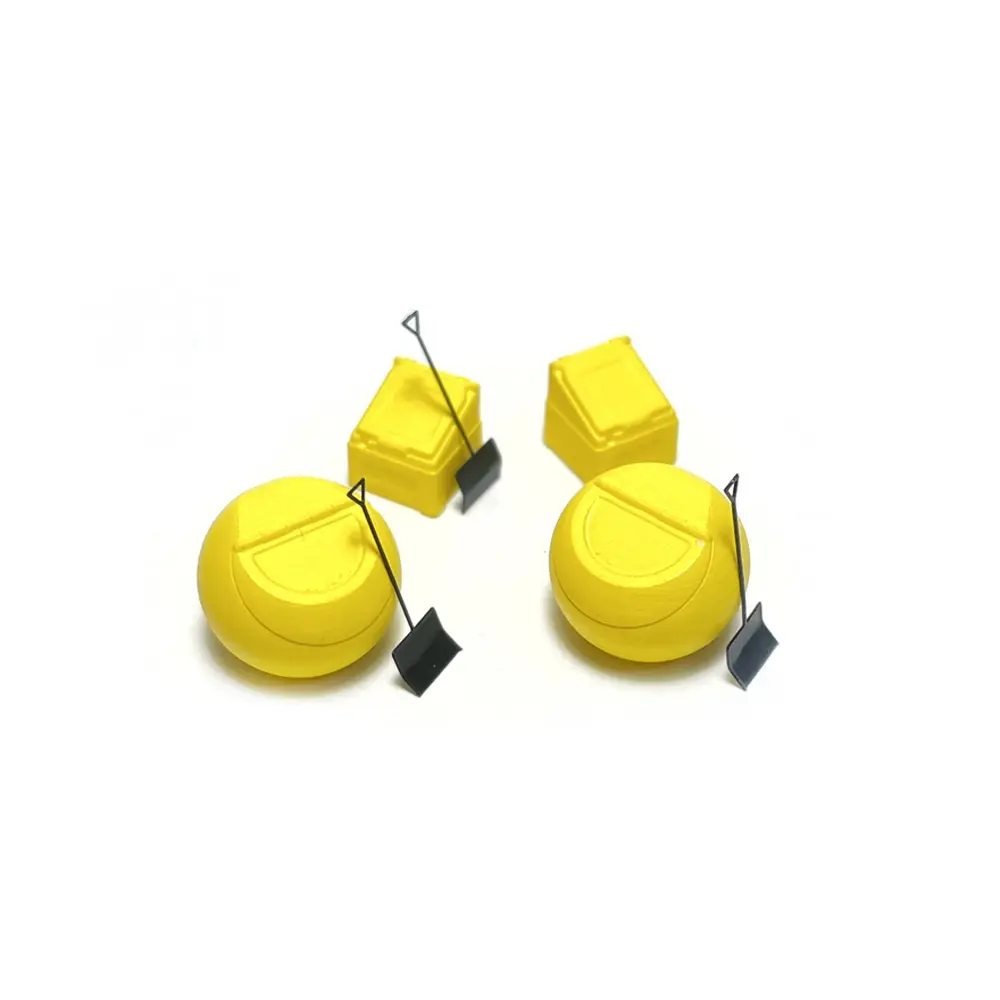 Conteneur à sel/sable avec pelles - 87TRAIN 221036 - HO 1/87