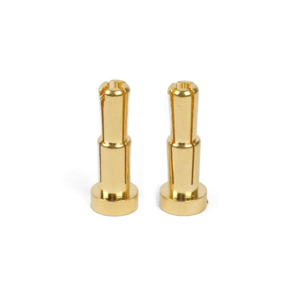 Pack de 2 Connecteurs 5mm - Or - T2M 422639 - Universelle