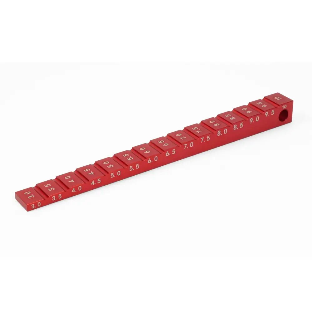 Cale de réglage rouge - T2M T422640R