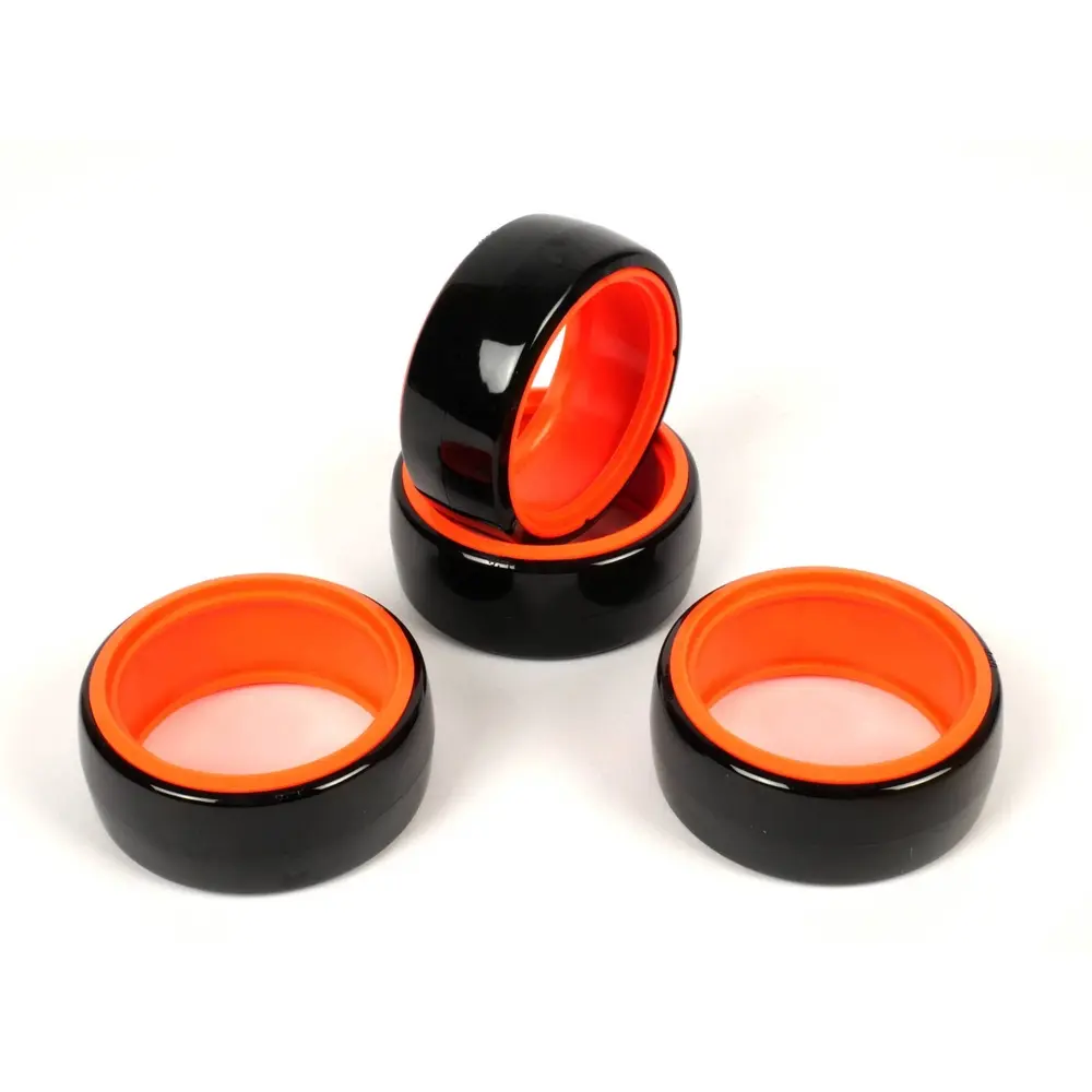 4 pneus drift orange - T2M T422634O - 1/10