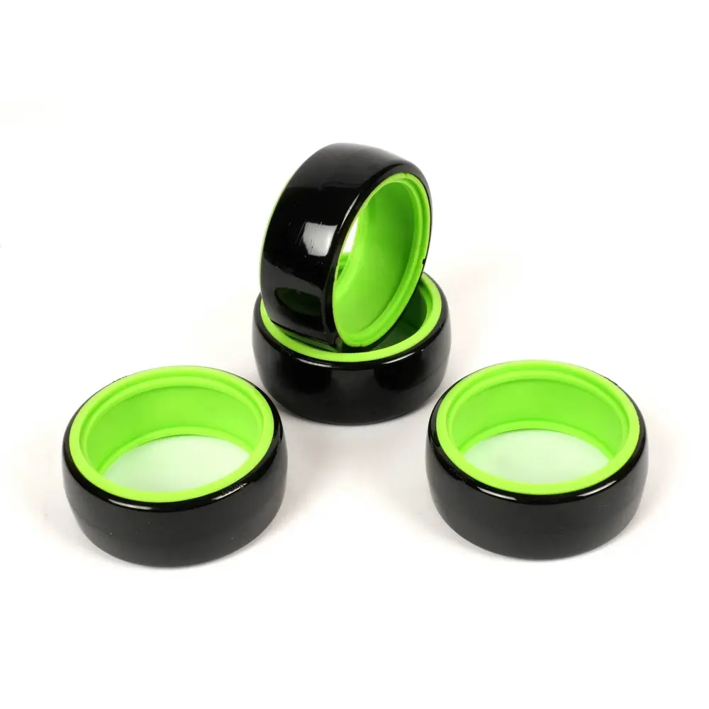 4 pneus drift vert - T2M T422634V - 1/10