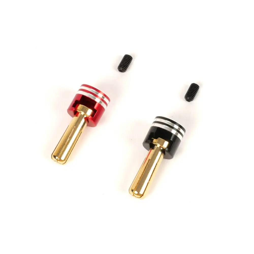 Connectiques Pk or LiPo 4mm + caches alu - T2M T422649