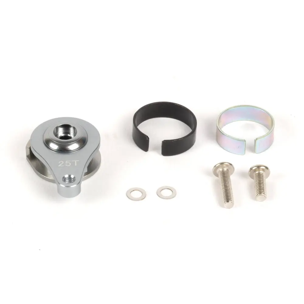 Sauve servo aluminium 25dts gris - T2M T422655G - Échelle universelle