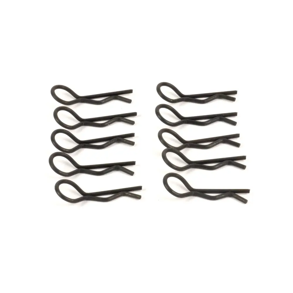 10 clips de carrosserie noirs - T2M T422657N - 1/10
