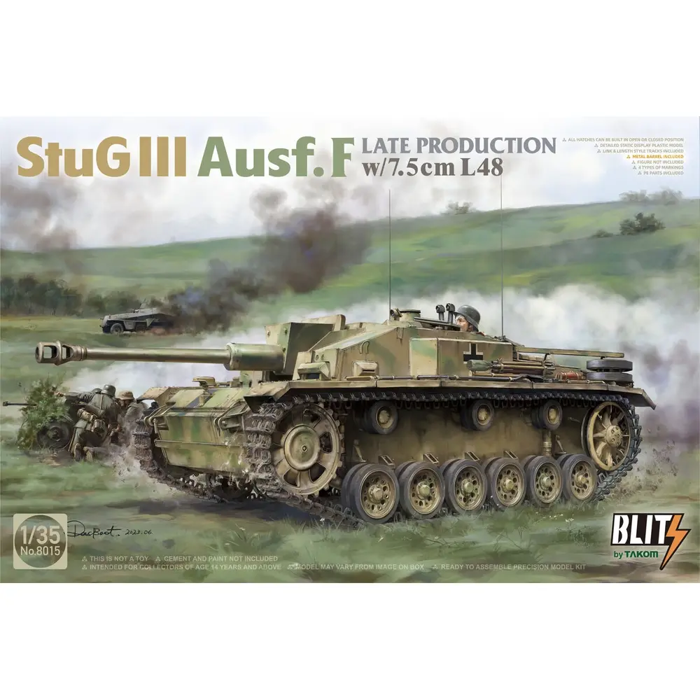 Canon Blindé Allemand - Stug III - Takom 8015 - 1/35