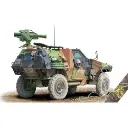 Véhicule militaire VBL porte-missile Milan AT - Ace 72421 - 1/72