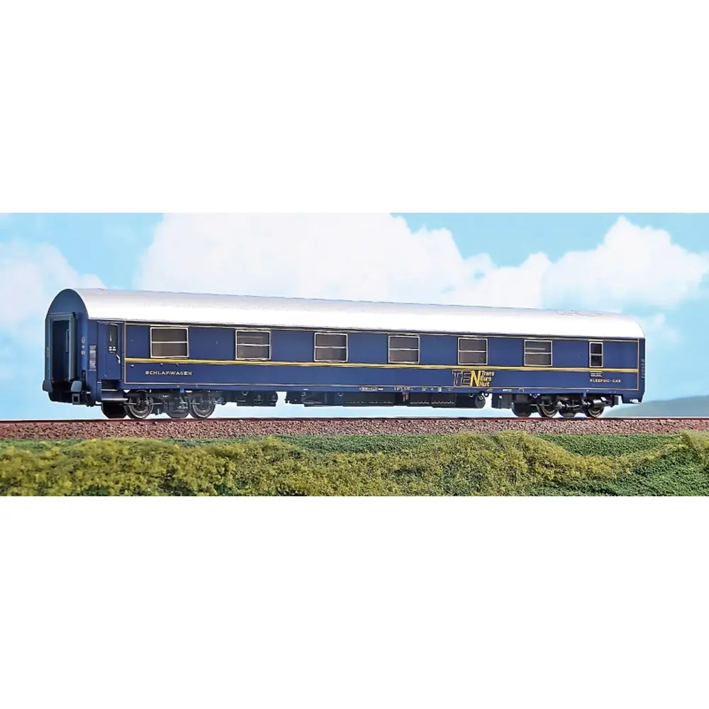 Voiture-lits type MU 1973 - Acme 51069 - HO 1/87 - SNCF - Ep IV - 2R