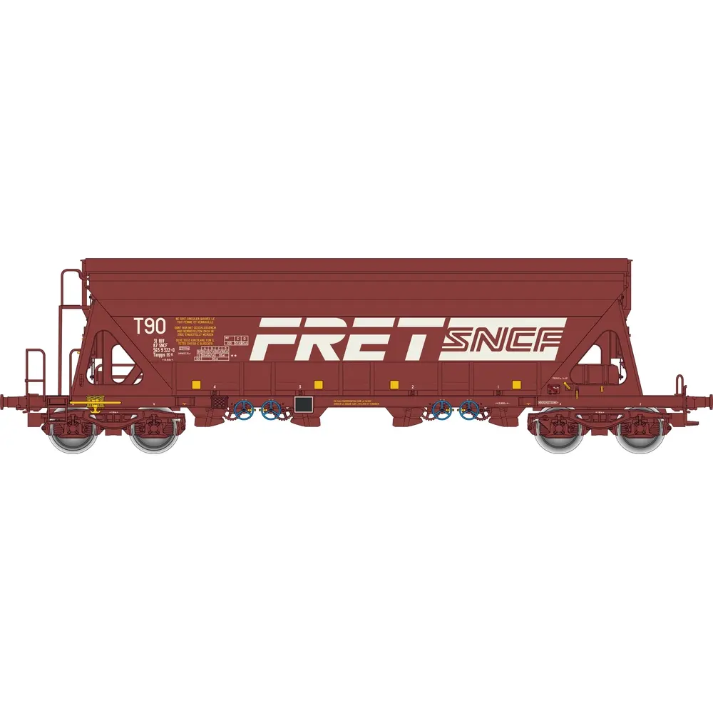 Wagon trémie Tanpps FRET SNCF - Albert Modell 565003 - HO 1/87 - Ep V - 2R