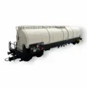 Wagon citerne grande capacité 85m3 Zas blanc Wascosa - ALBERT MODELL 796013 - EP VI - HO 1/87
