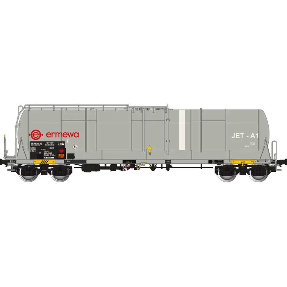Wagon citerne grande capacité 85m3 Zas Ermewa - ALBERT MODELL 796008 - EP VI - HO 1/87