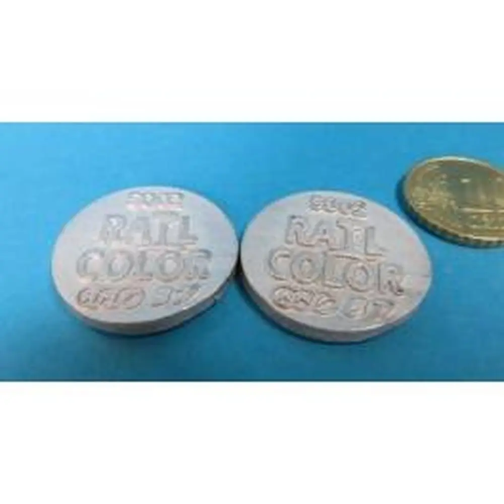 Sachet de 2 pastilles de soudure pour métal blanc