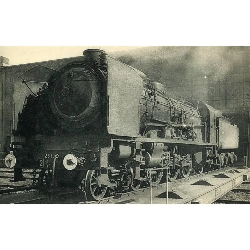 [Kit] Locomotive à Vapeur 2-231B1 + Tender 37A AMF87 E126 - HO 1/87 - SNCF