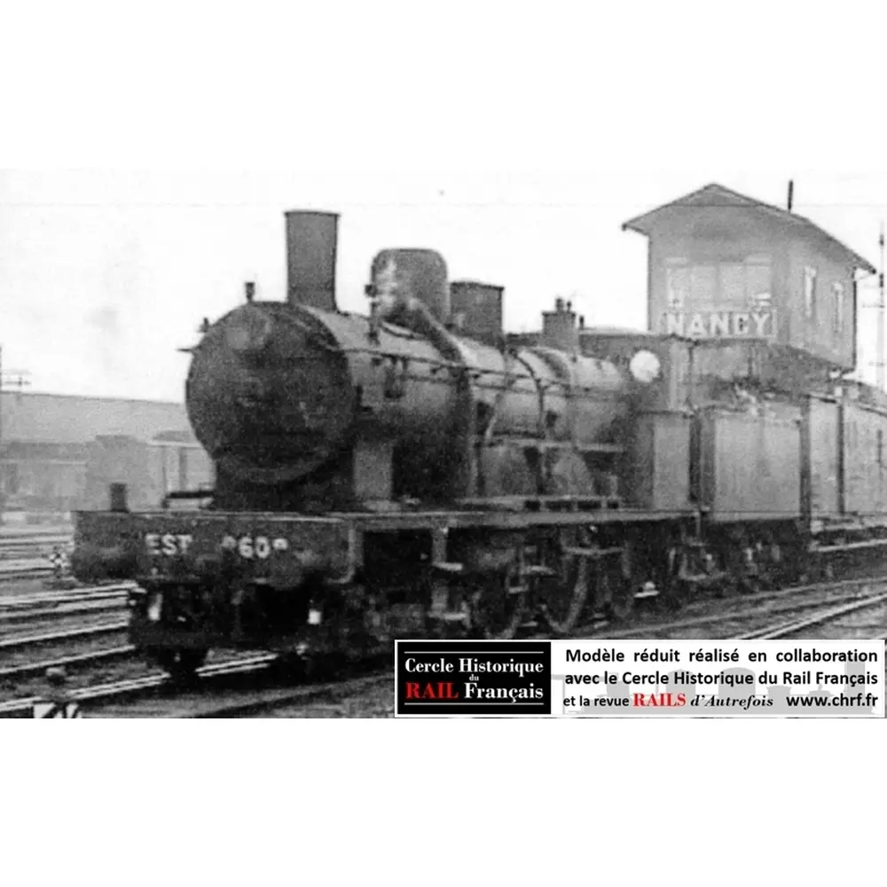 [Kit] Locomotive à Vapeur AMF87 E131 Kit 221 Atlantic - HO 1/87 - SNCF / EST