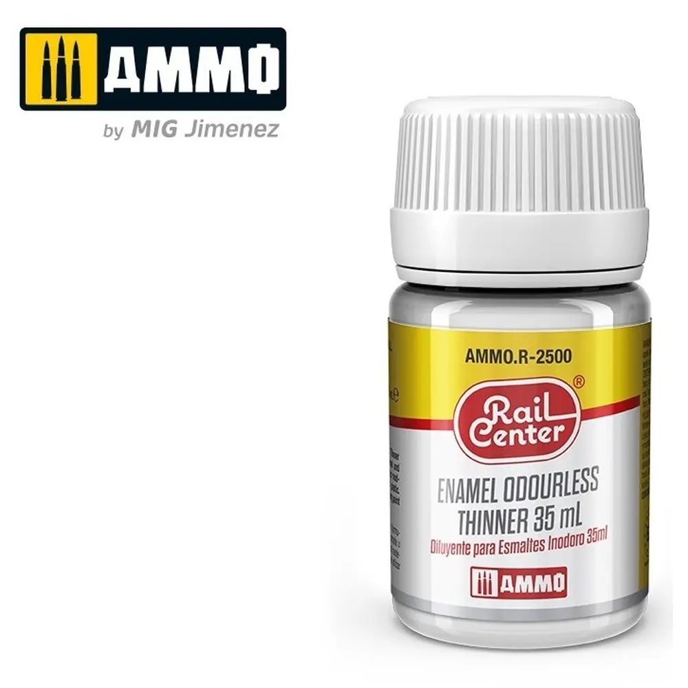 Diluant Sans Odeur Rail Center Pour Washes Émail - AMMO.R-2500