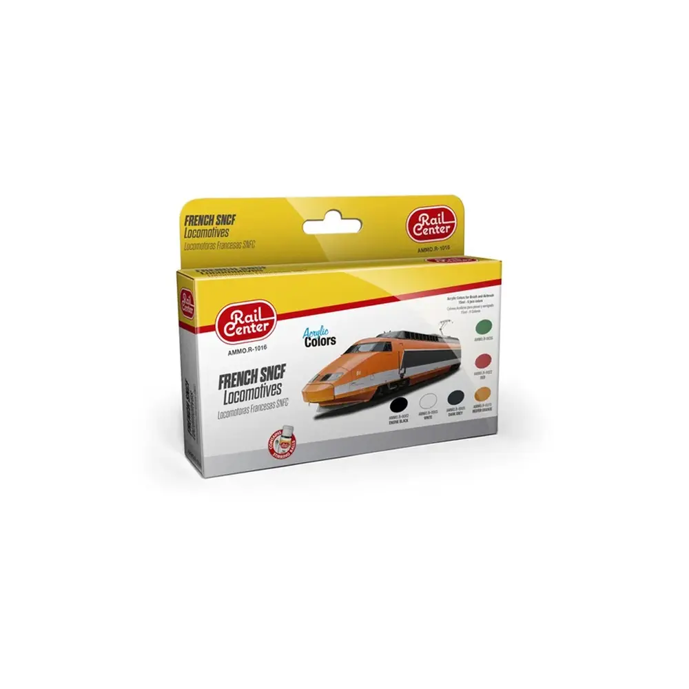 Kit pour peindre le matériel ferroviaire de la SNCF - Ammo 4601016