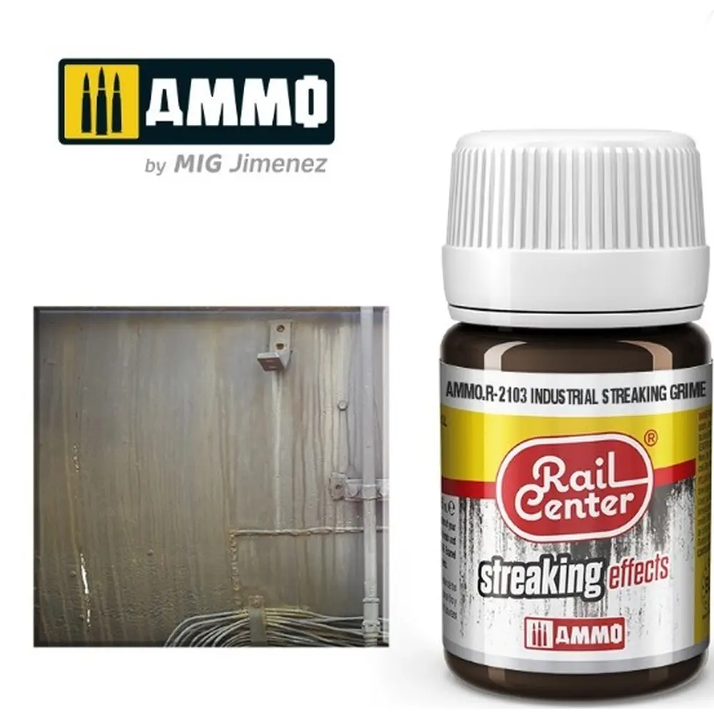 Effet de Coulures et Salissures pour Modélisme Ferroviaire - AMMO 4602103 - 35ml