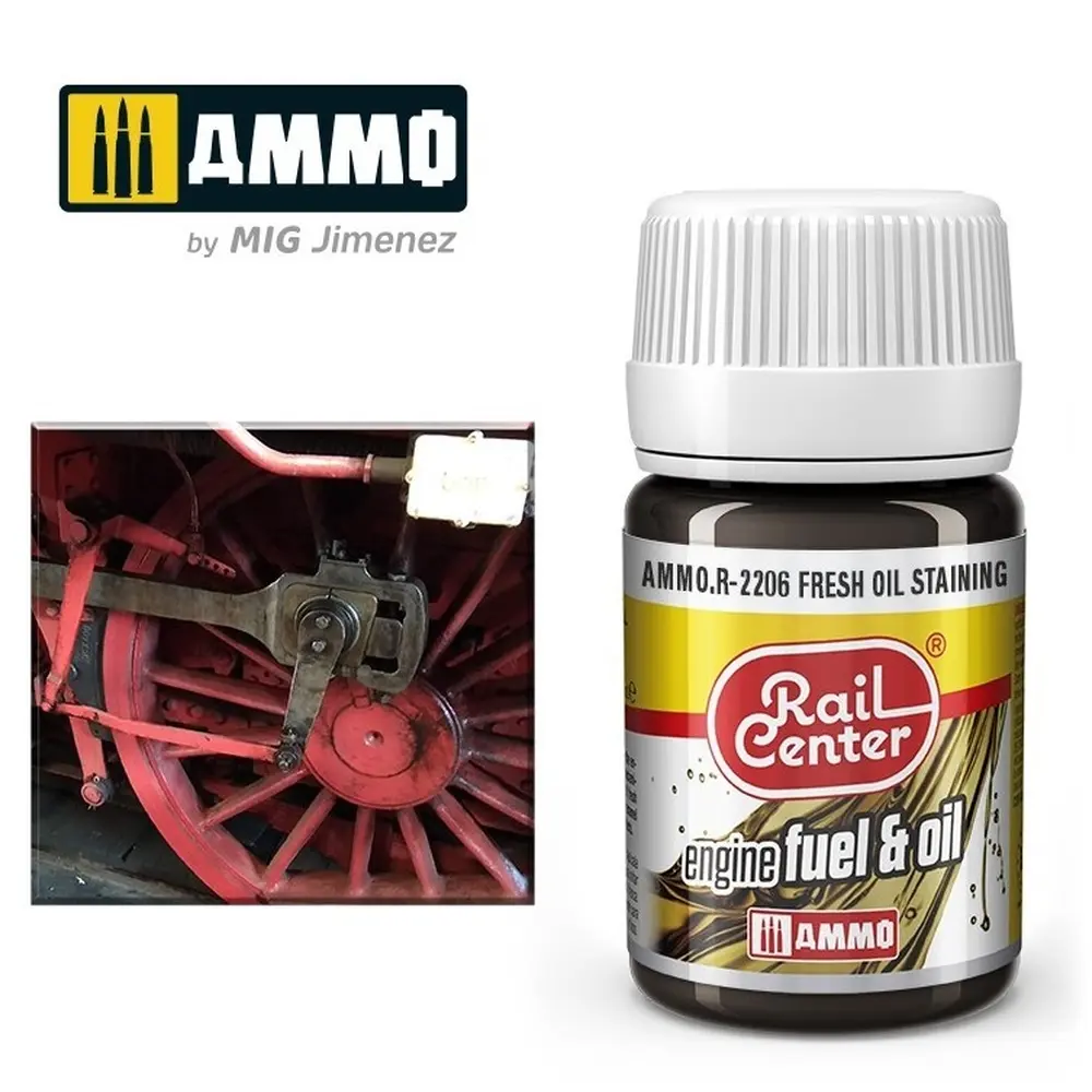 Huile moteur fais pour un vieillissement réaliste R-2206 - AMMO 4602206 - 35ml