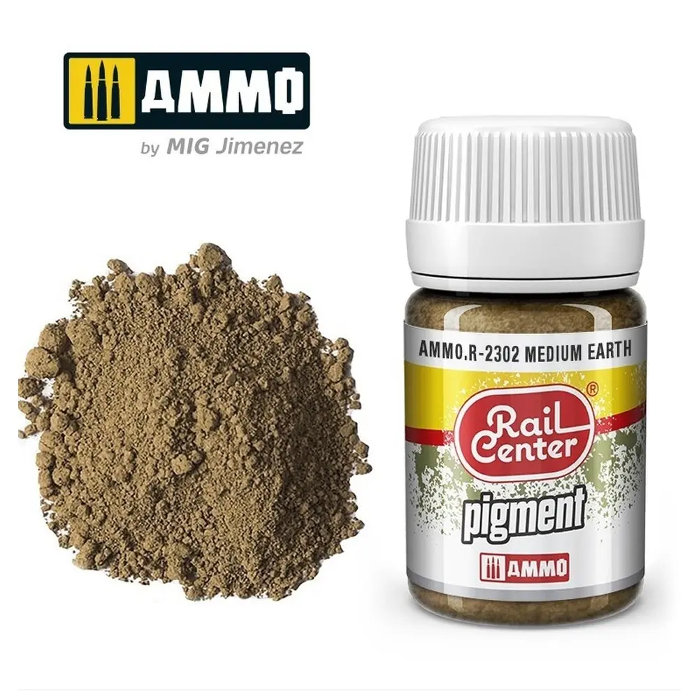 Effet Terre Naturelle pour Dioramas et Modélisme R-2302 - AMMO 4602302 - 35ml
