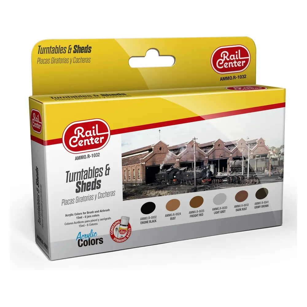 Kit de peinture pour hangars et plaques tournantes - Ammo 4601032