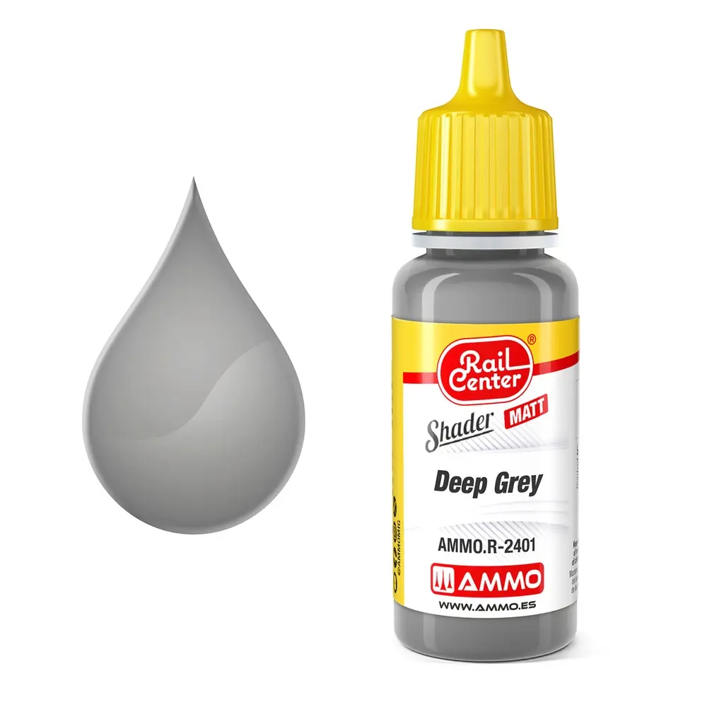 Ombrage mat gris foncé - Ammo 4602401