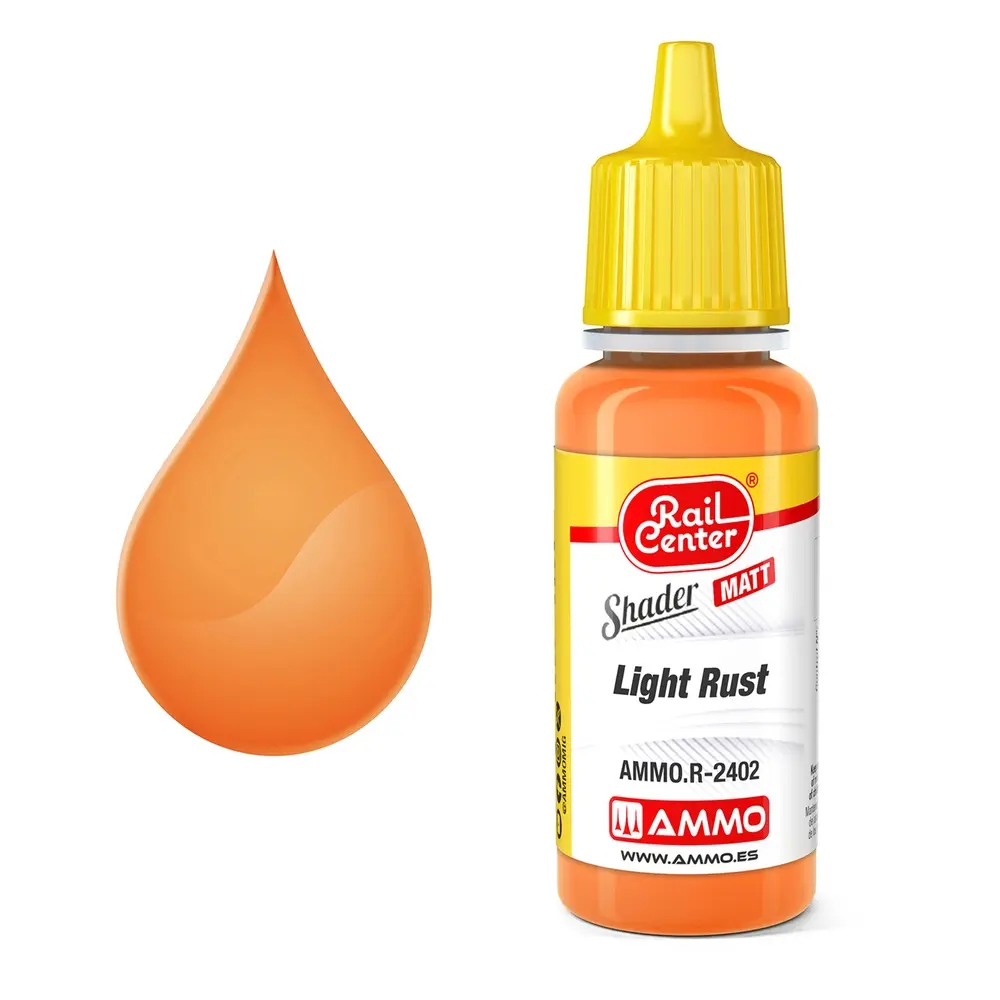 Peinture d'ombrage mate rouille claire - Ammo 4602402