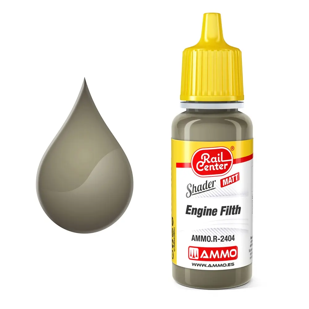 Peinture d'ombrage mate saleté du moteur - Ammo 4602404