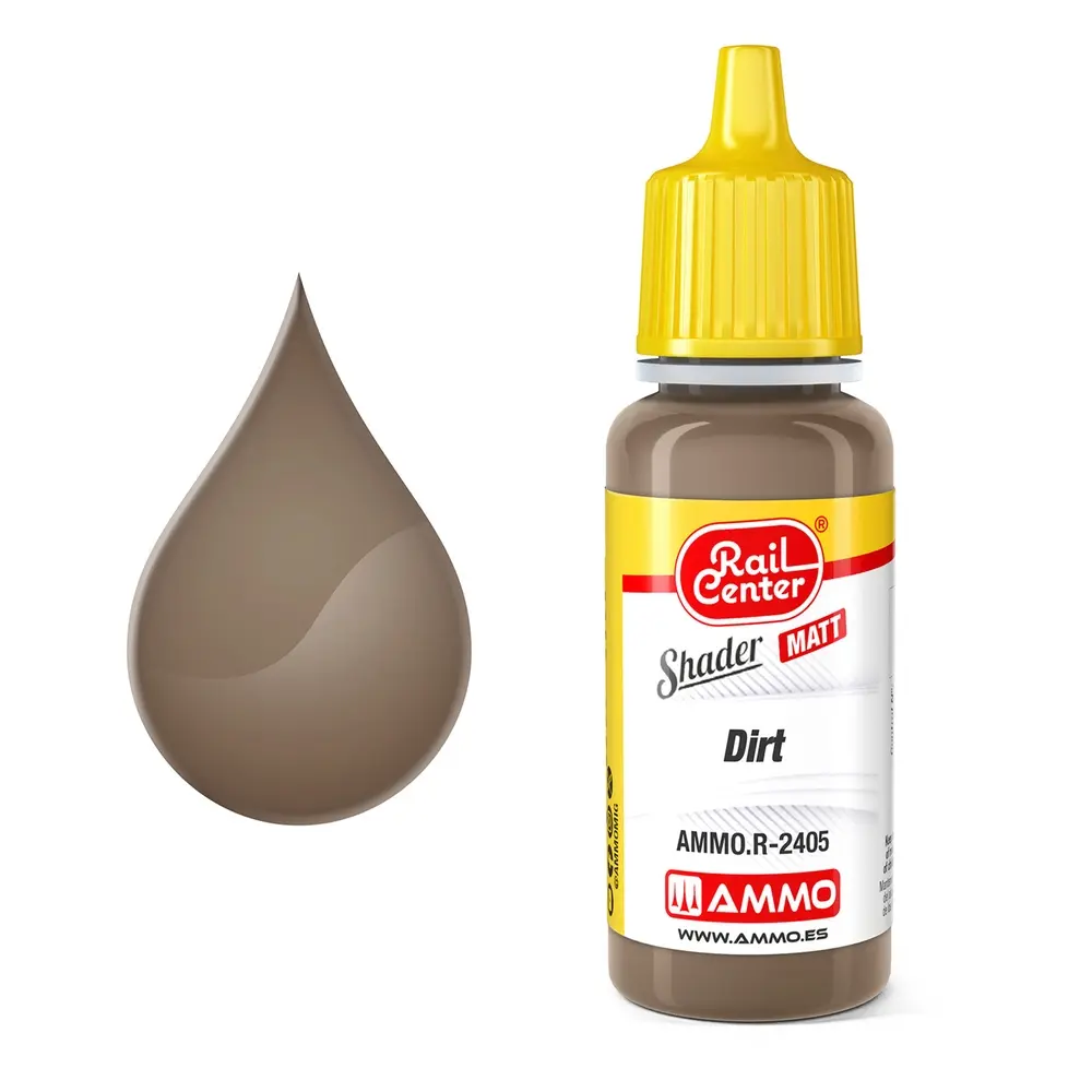 Peinture d'ombrage mate saleté - Ammo 4602405