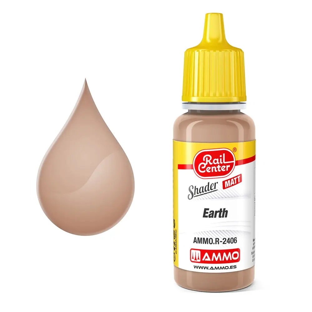Peinture d'ombrage mate terre - Ammo 4602406