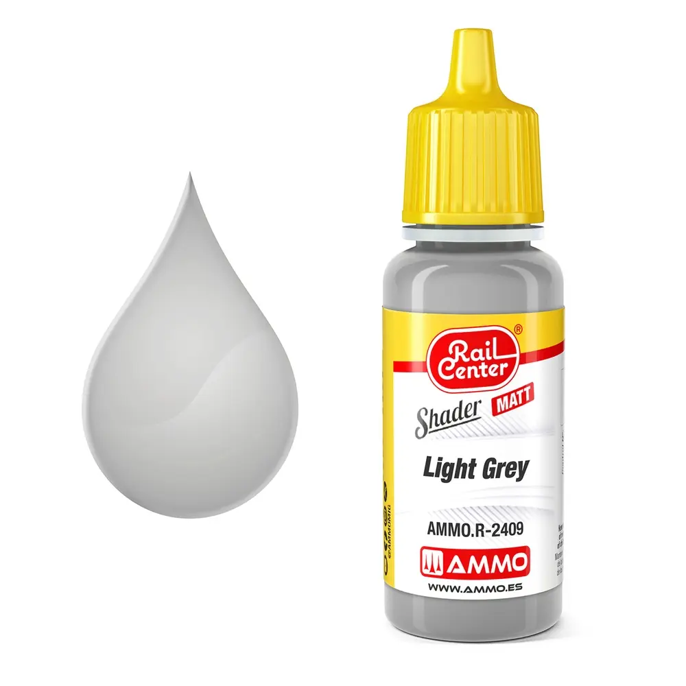 Peinture d'ombrage mate gris clair - Ammo 4602409