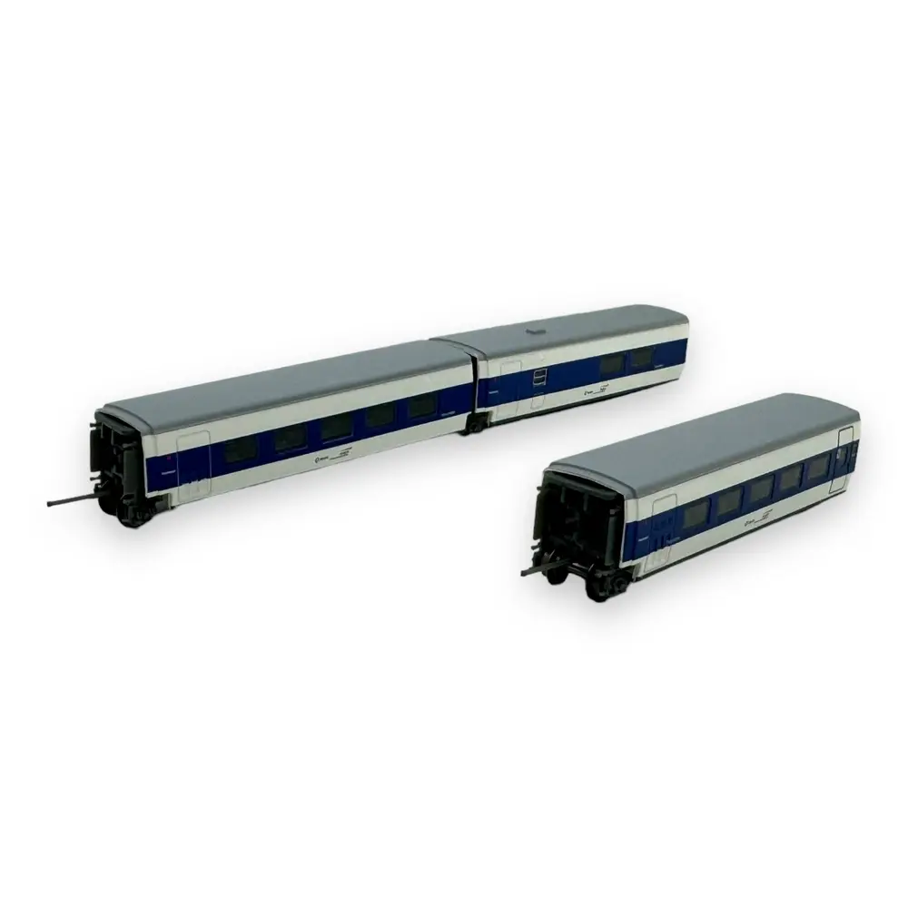 Set 3 voitures complémentaires TALGO Arnold HN4356 - N 1/160 - SNCF - EP V