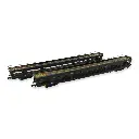 Set 2 wagons porte-autos DD DEV 66 Arnold HN4411 - N 1/160 - SNCF - EP IV