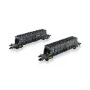 Pack 2 wagons trémies SIMOTRA Arnold HN6549 - N 1:160 - SNCF
