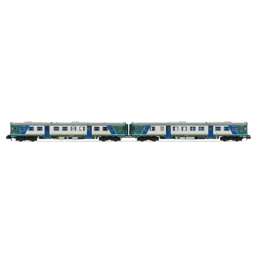 Set de 2 autorails diesels ALn 668 série 1000, livrée XMPR, verre plats - Arnold HN2571S - N 1/160 - FS - Ep V - Digital sound - 2R